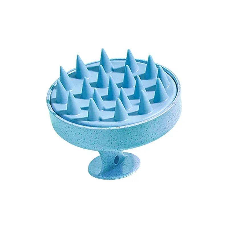 Head Cleansing and Massage Wet and Dry Scalp Massage Brush