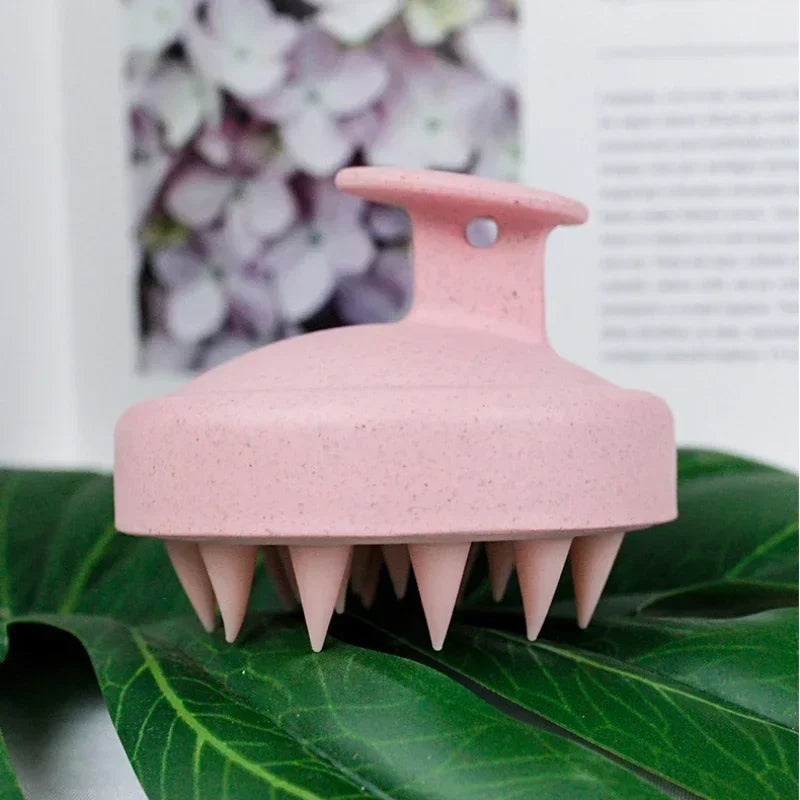 Head Cleansing and Massage Wet and Dry Scalp Massage Brush