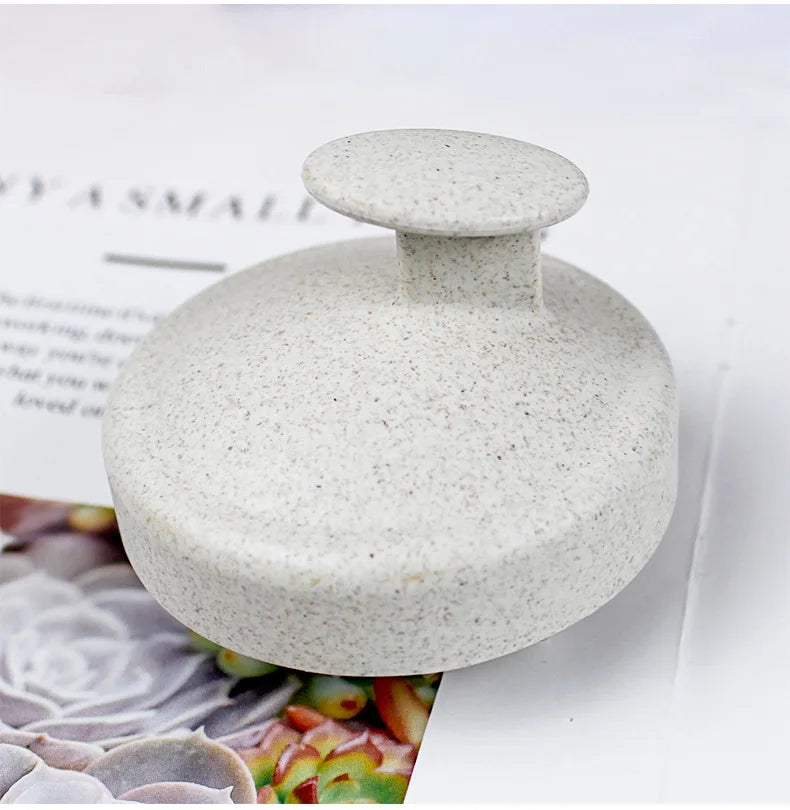 Head Cleansing and Massage Wet and Dry Scalp Massage Brush