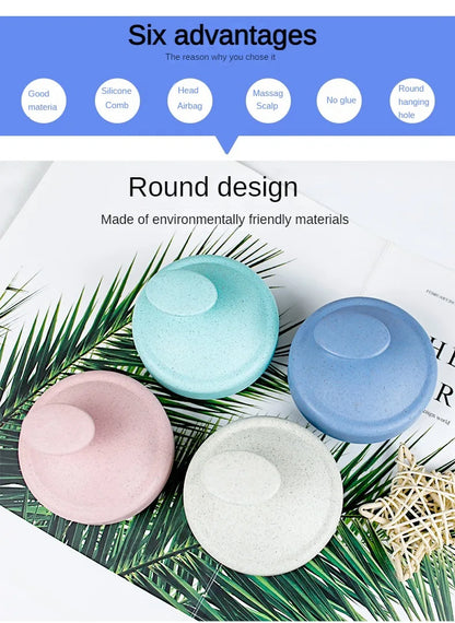 Head Cleansing and Massage Wet and Dry Scalp Massage Brush